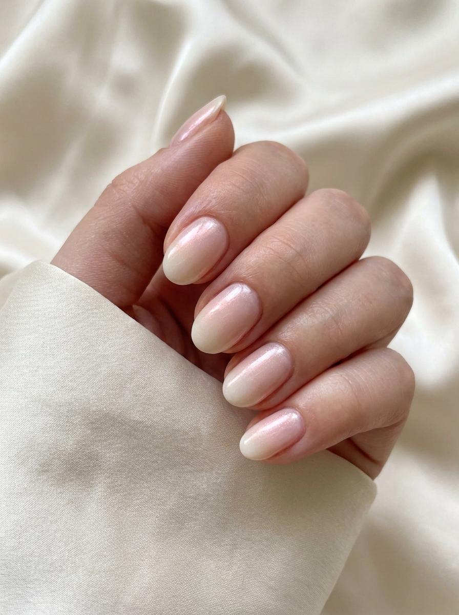 Pearl Babyboomer Nails als Babyboomer Nägel Ideen Inspiration 2026